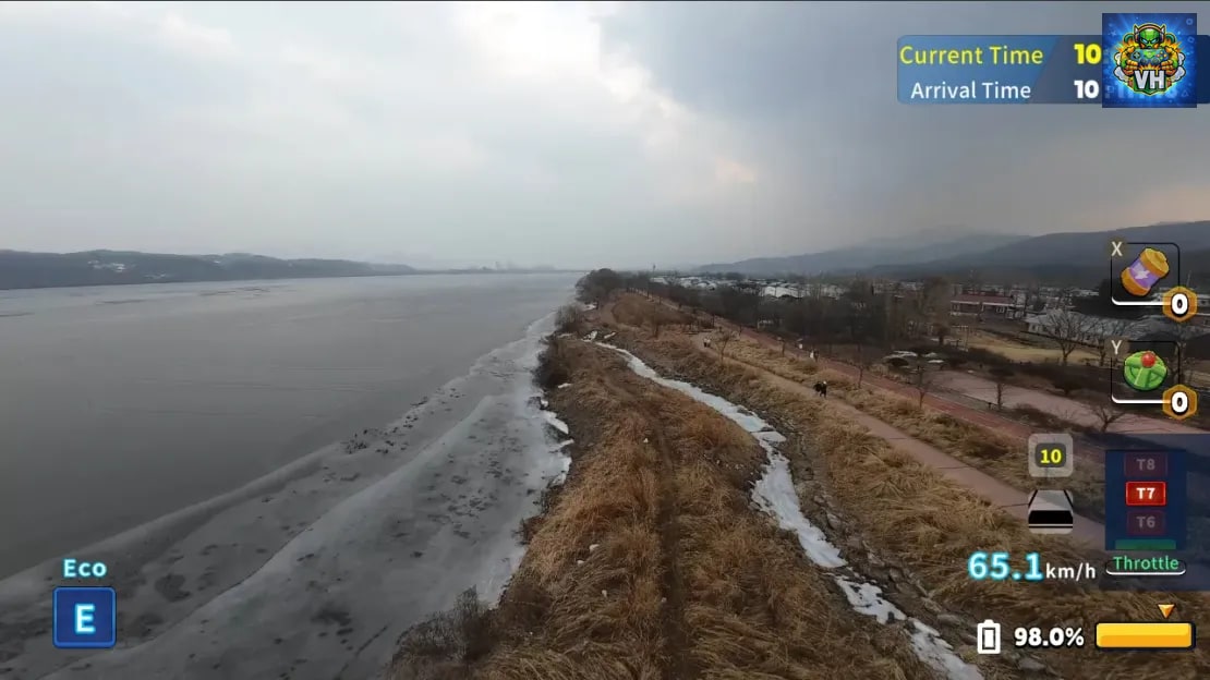 Korean Drone Flying Tour Ganghwa-do Nintendo Switch - ảnh màn hình 2