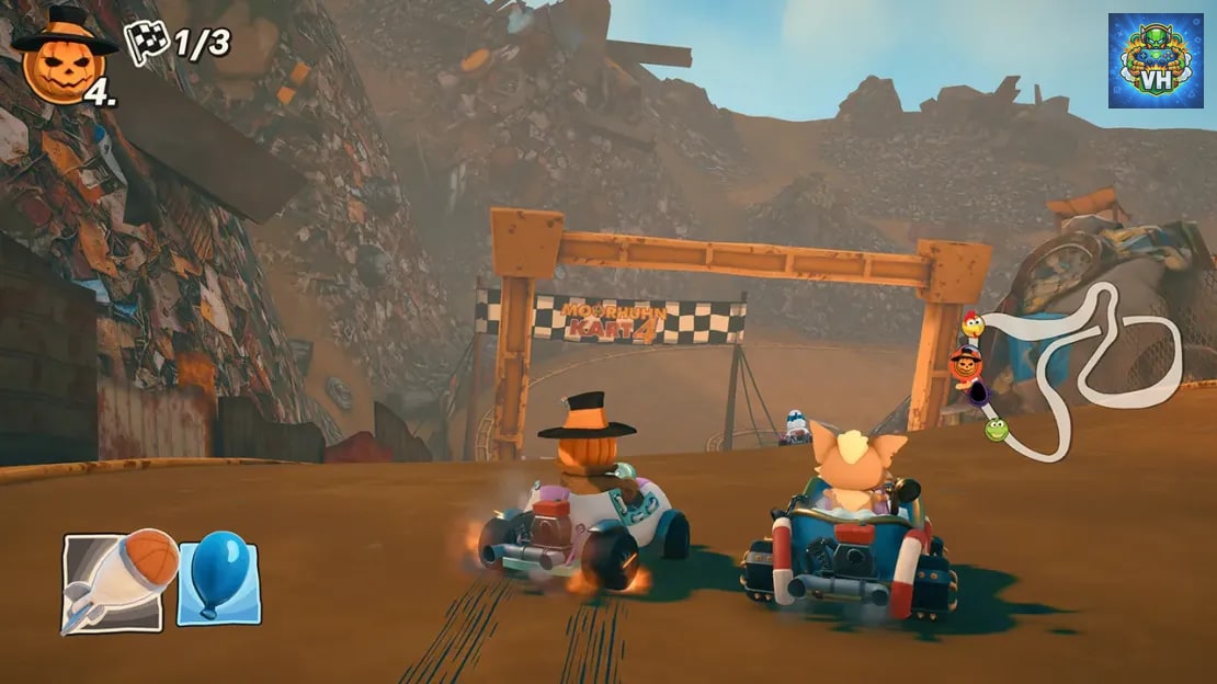 Moorhuhn Kart 4 Nintendo Switch - ảnh màn hình 3