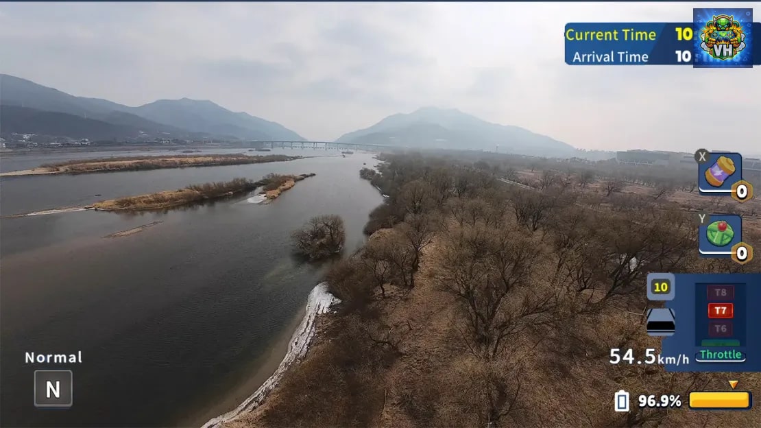 Korean Drone Flying Tour Hanam-City Nintendo Switch - ảnh màn hình 1