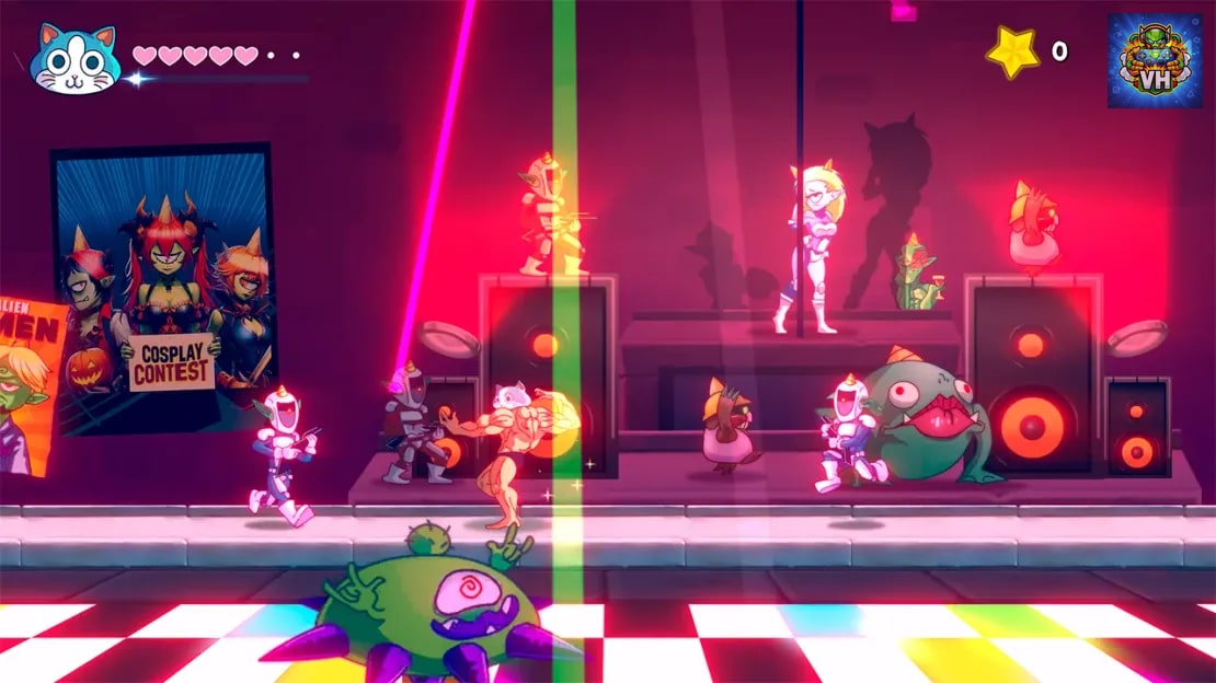 KinnikuNeko: SUPER MUSCLE CAT Nintendo Switch - ảnh màn hình 4