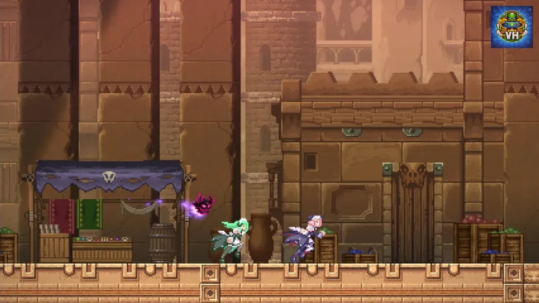 Gal Guardians: Servants of the Dark Nintendo Switch - ảnh màn hình 1