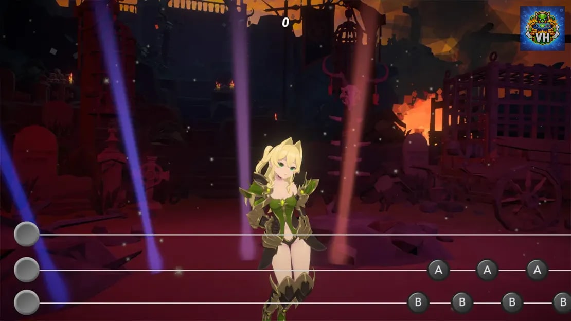 Anime Dance-Off – Dungeons and Dancers Nintendo Switch - ảnh màn hình 1