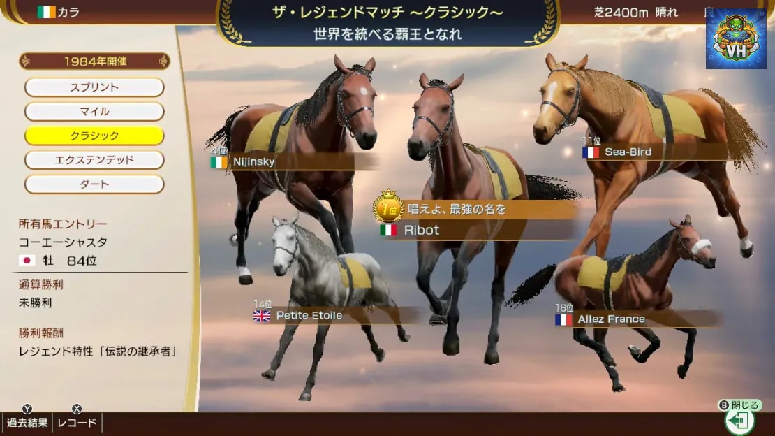 Winning Post 10 2025 Nintendo Switch - ảnh màn hình 2