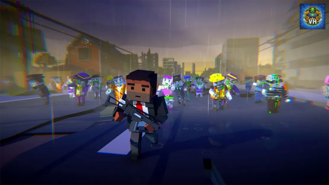 Zombie Blocks Pixel Shooter Gun Nintendo Switch - ảnh màn hình 6