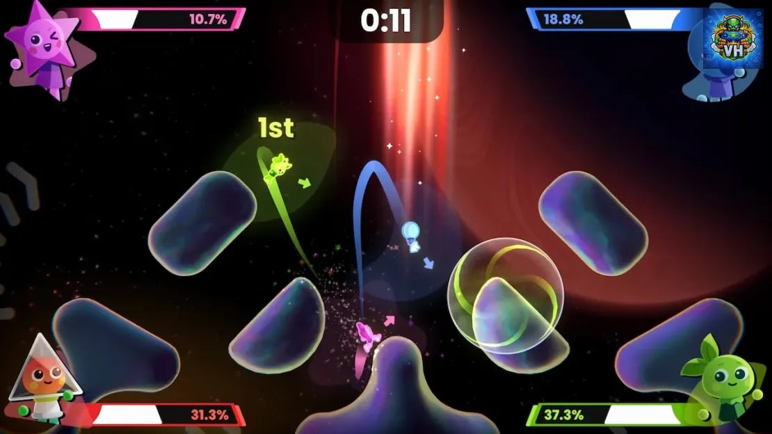 Which Way Up: Galaxy Games Nintendo Switch - ảnh màn hình 1
