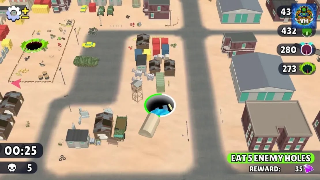 Attack Hole Nintendo Switch - ảnh màn hình 3