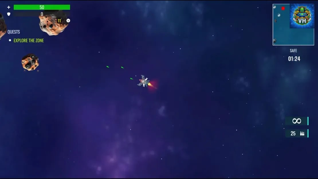 Space Battle Nintendo Switch - ảnh màn hình 4