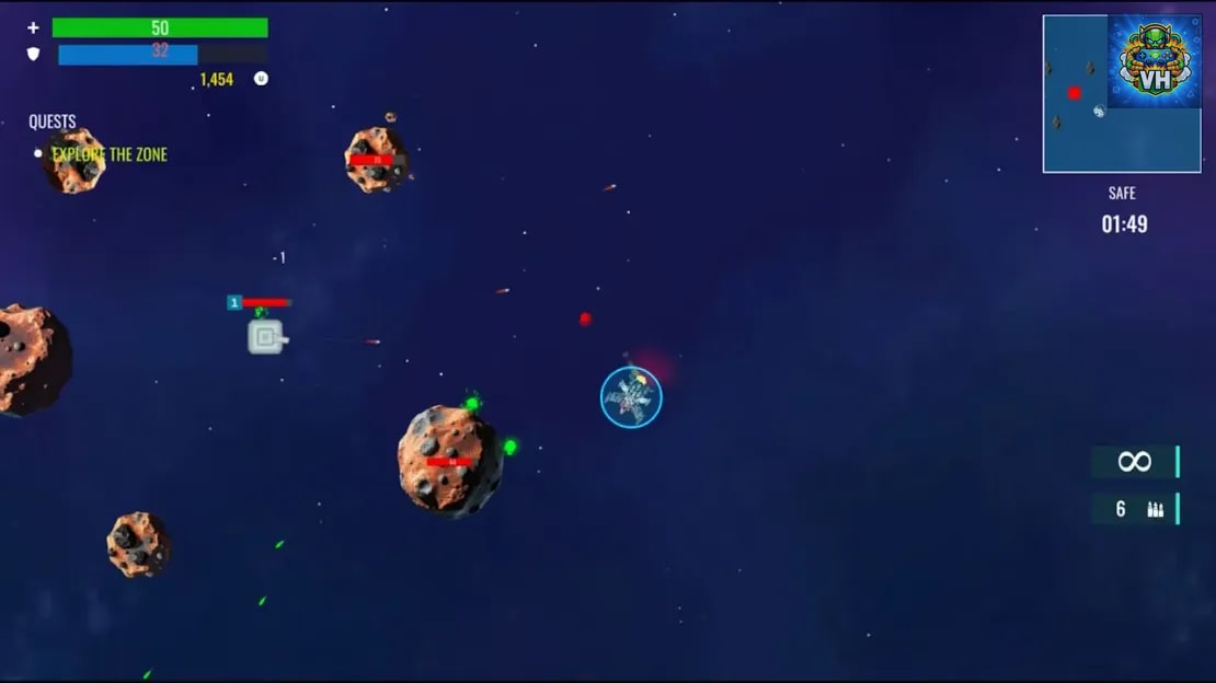 Space Battle Nintendo Switch - ảnh màn hình 2