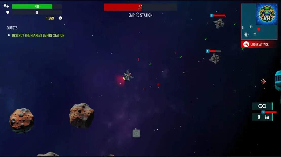 Space Battle Nintendo Switch - ảnh màn hình 3