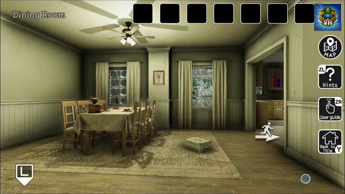 Escape Game The Deserted House Nintendo Switch - ảnh màn hình 1