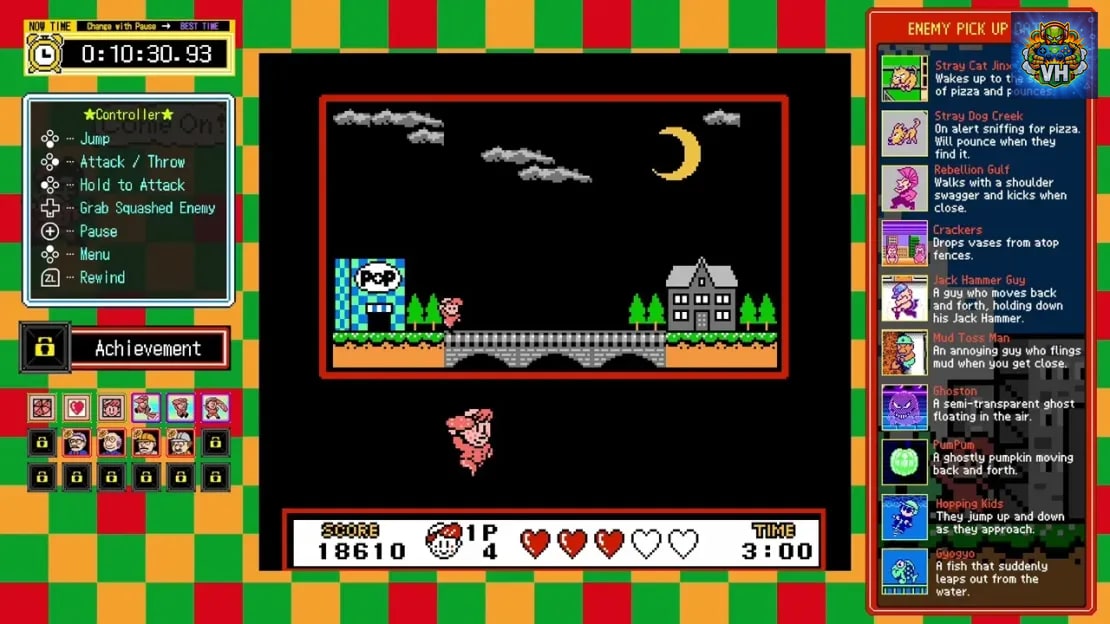 JALECOlle Famicom Ver. PIZZA POP! Nintendo Switch - ảnh màn hình 5