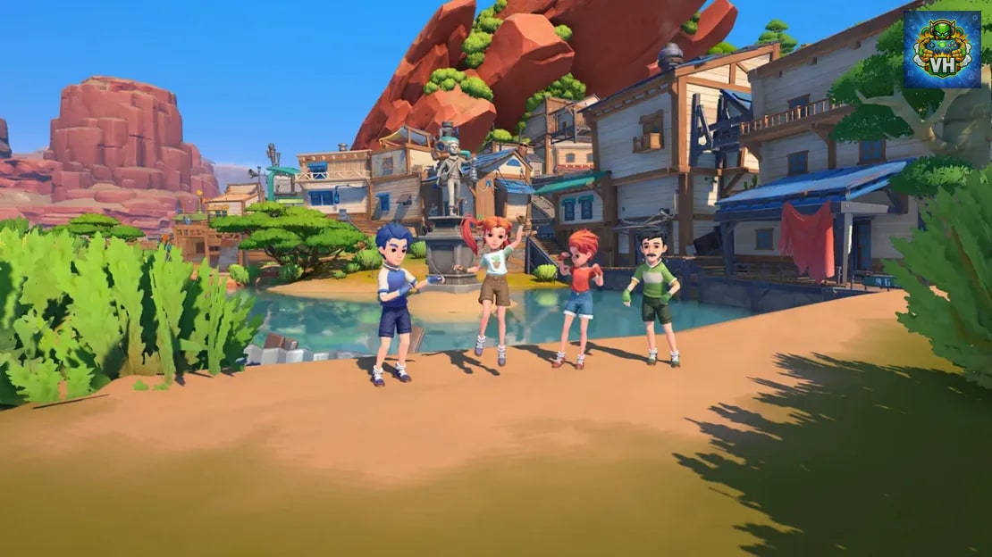 My Time at Sandrock Online Nintendo Switch - ảnh màn hình 1