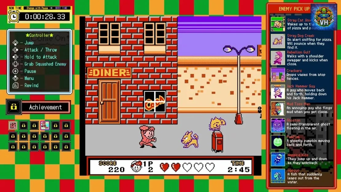 JALECOlle Famicom Ver. PIZZA POP! Nintendo Switch - ảnh màn hình 10