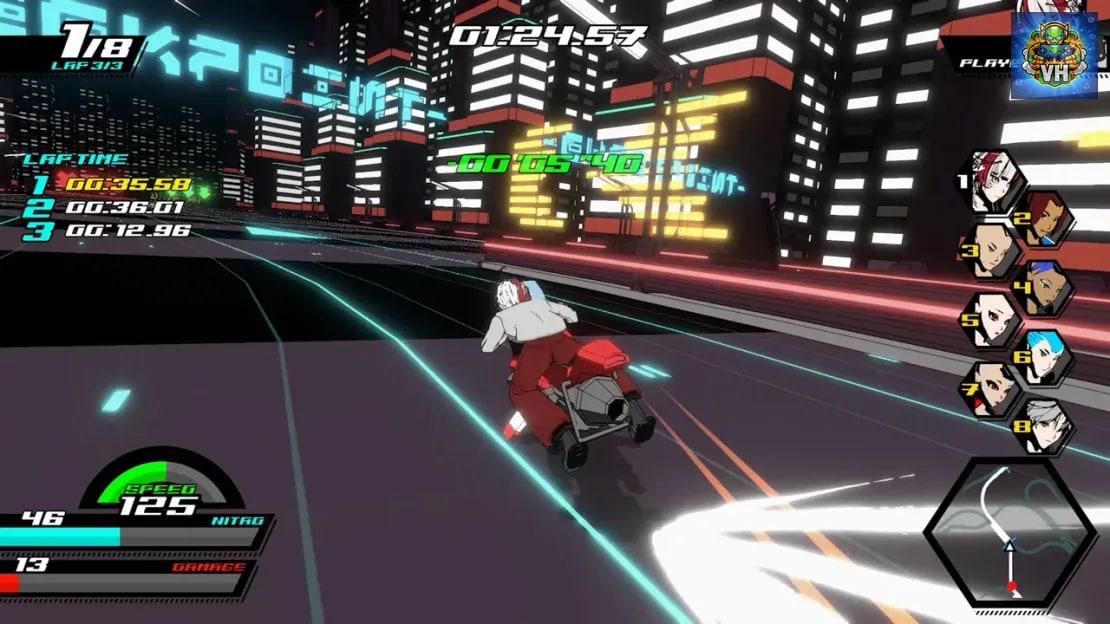 Neon Apex: Beyond the Limit Nintendo Switch - ảnh màn hình 1