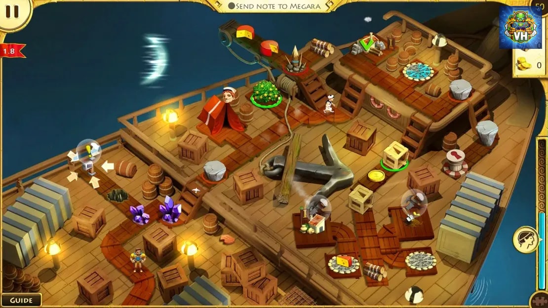 12 Labours of Hercules VIII: How I Met Megara Nintendo Switch - ảnh màn hình 1