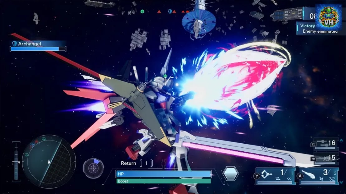 Mobile Suit Gundam SEED Battle Destiny Remastered Nintendo Switch - ảnh màn hình 3