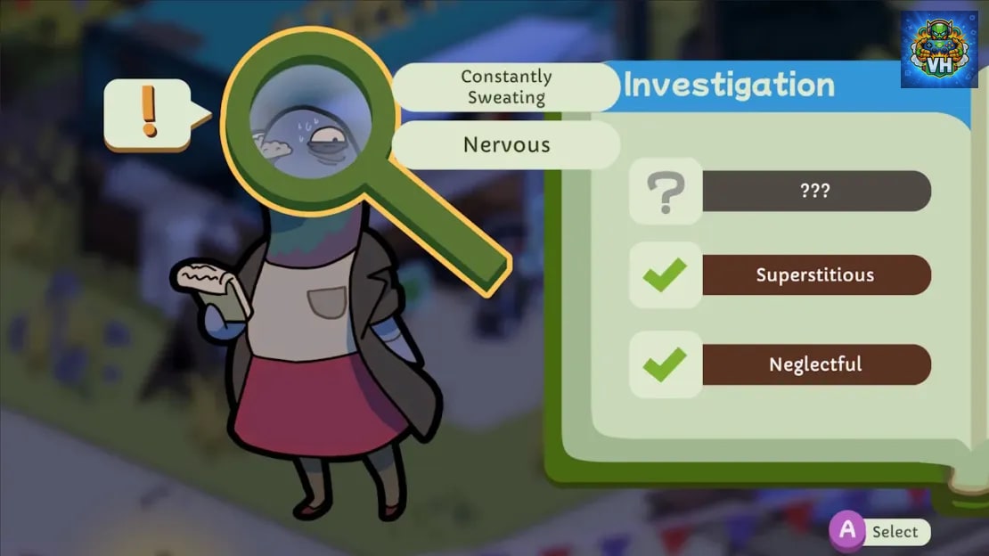 Duck Detective: The Ghost of Glamping Việt hóa Switch - ảnh màn hình 7