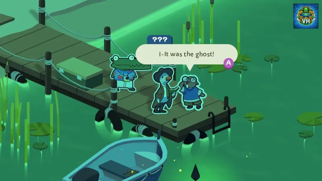 Duck Detective: The Ghost of Glamping Việt hóa Switch - ảnh màn hình 9