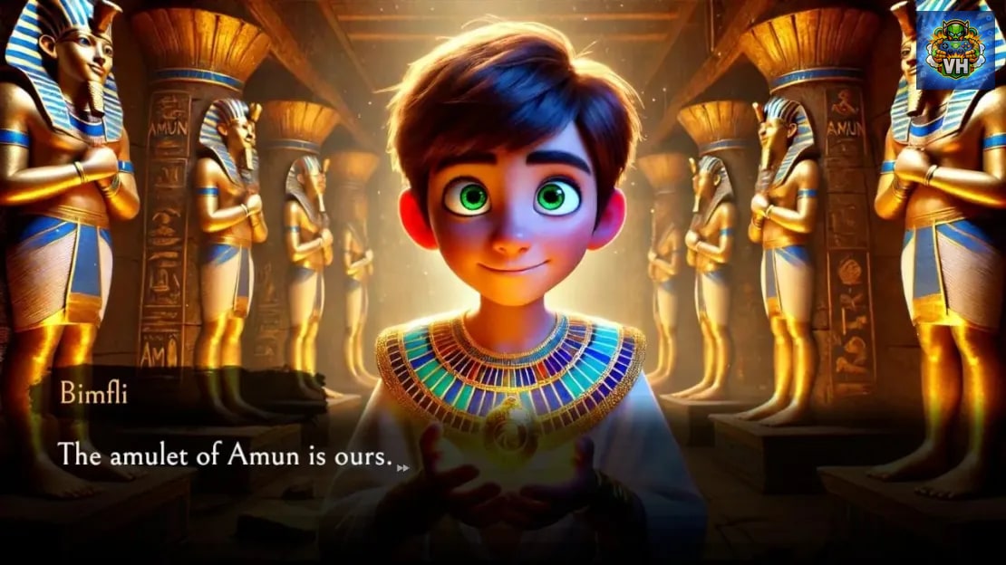 Bimfli & His Time Travels: Egypt Nintendo Switch - ảnh màn hình 2