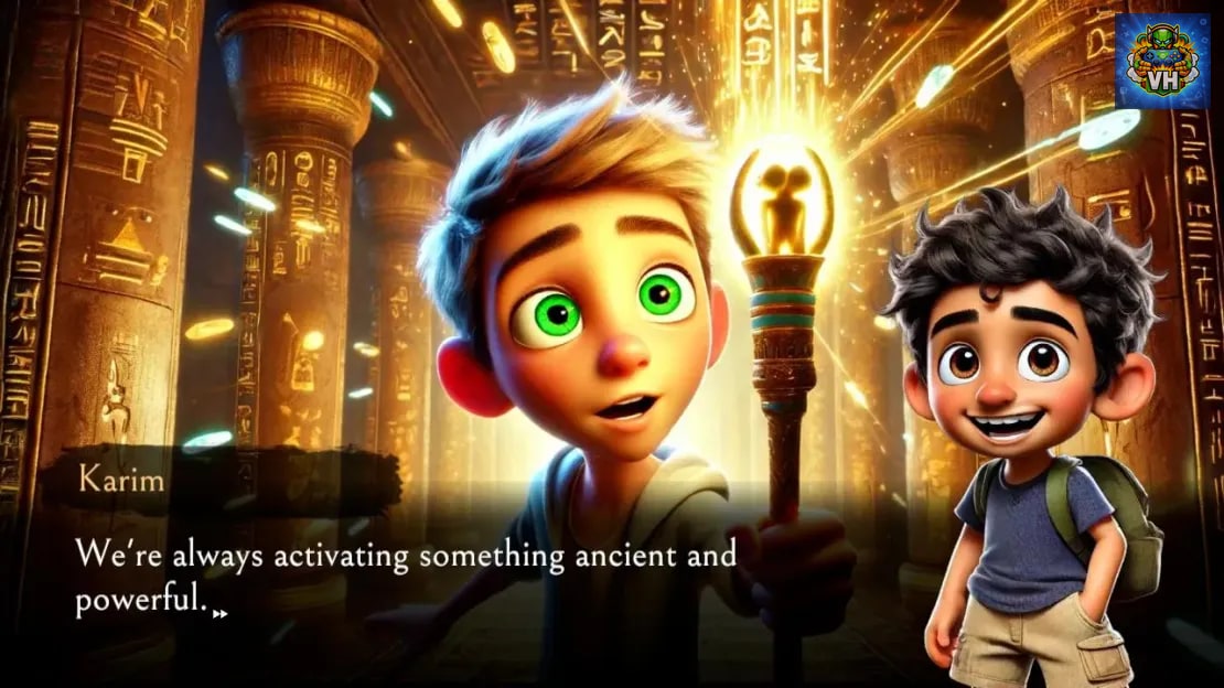 Bimfli & His Time Travels: Egypt Nintendo Switch - ảnh màn hình 5
