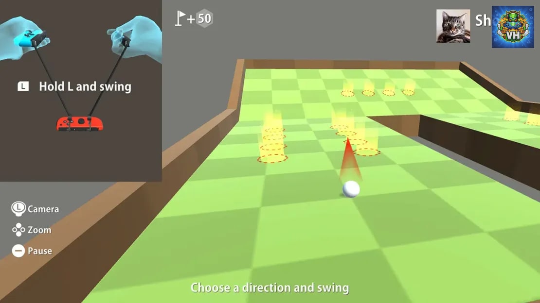 Mini Golf Simulator Nintendo Switch - ảnh màn hình 4