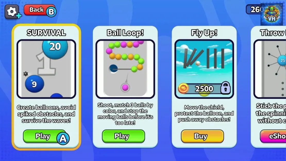 Puff Up Nintendo Switch - ảnh màn hình 1