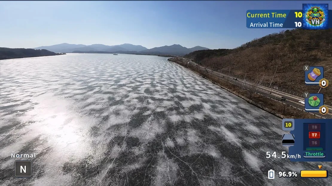 Korean Drone Flying Tour Namhan River Nintendo Switch - ảnh màn hình 2