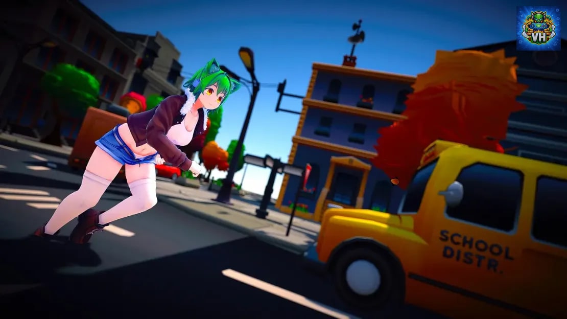 Only Sky: Parkour Island Up Nintendo Switch - ảnh màn hình 1