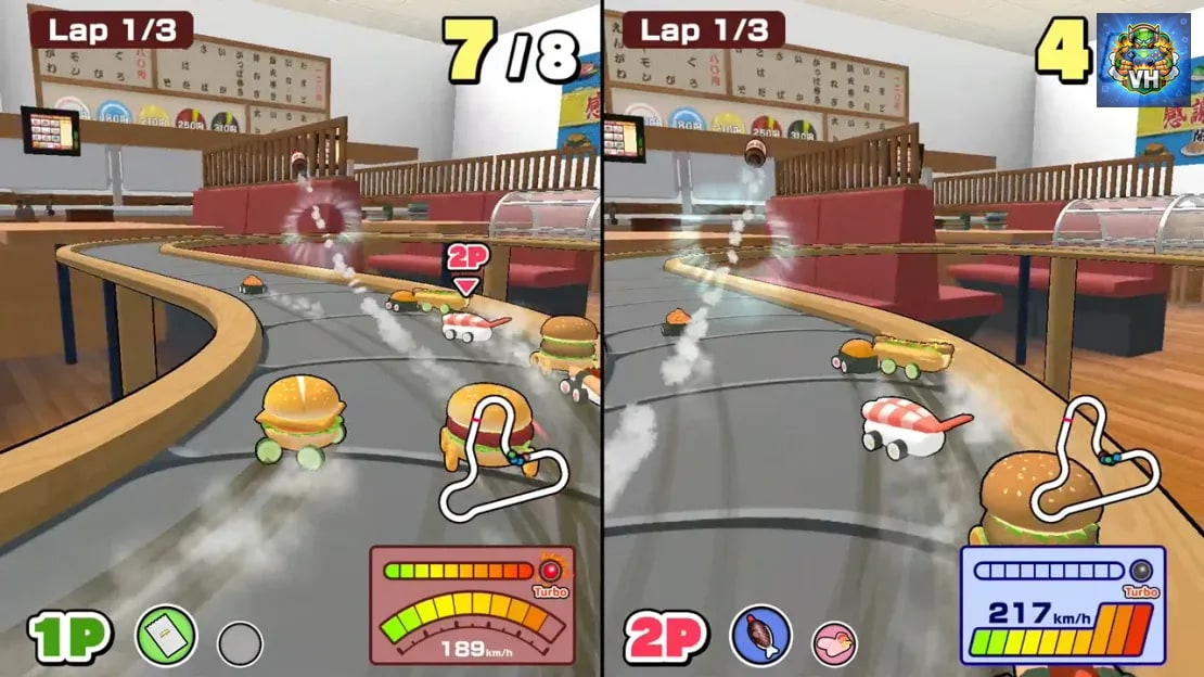 SUSHI vs BURGER Race Nintendo Switch - ảnh màn hình 7
