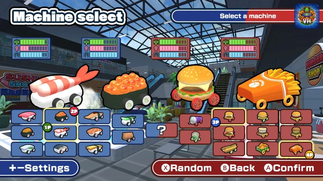 SUSHI vs BURGER Race Nintendo Switch - ảnh màn hình 11