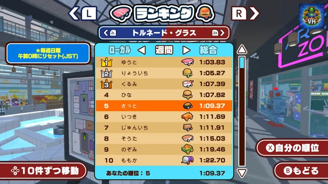 SUSHI vs BURGER Race Nintendo Switch - ảnh màn hình 3