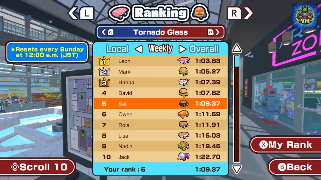 SUSHI vs BURGER Race Nintendo Switch - ảnh màn hình 4