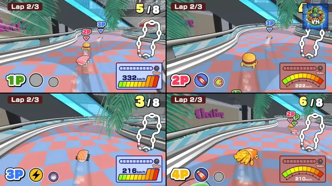 SUSHI vs BURGER Race Nintendo Switch - ảnh màn hình 6