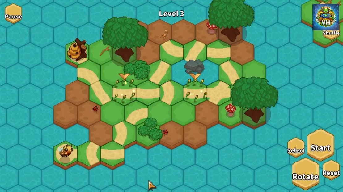 Bee Flowers: Save the Garden Nintendo Switch - ảnh màn hình 4