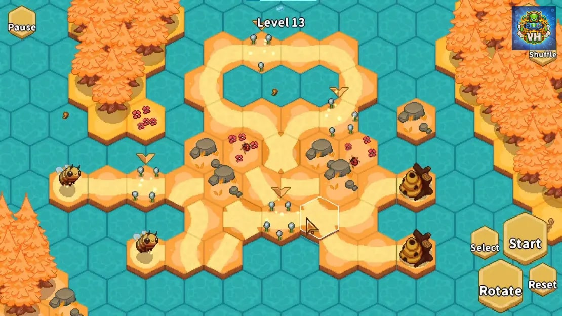 Bee Flowers: Save the Garden Nintendo Switch - ảnh màn hình 1