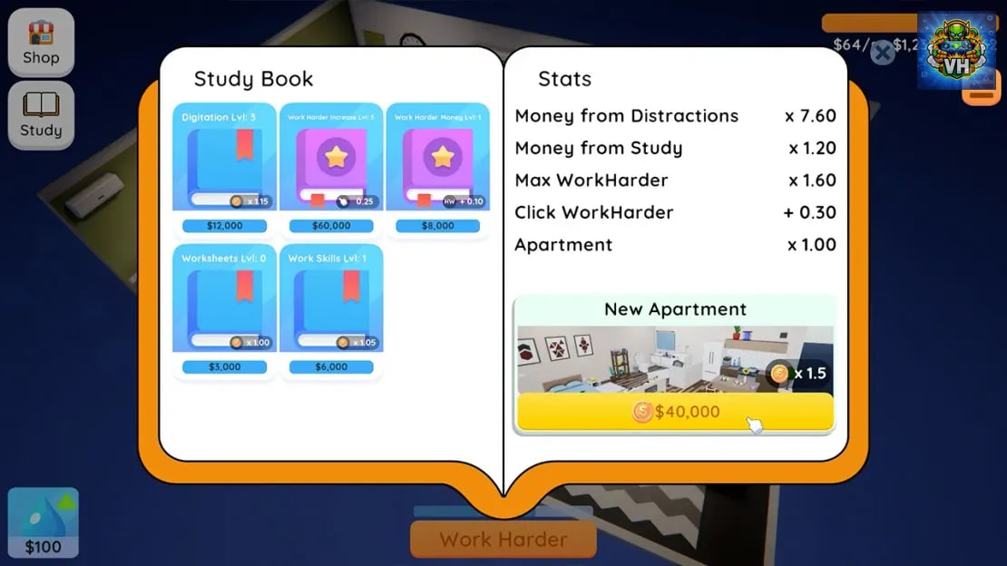 Home Office Simulator – Ayame Life Sim Nintendo Switch - ảnh màn hình 4