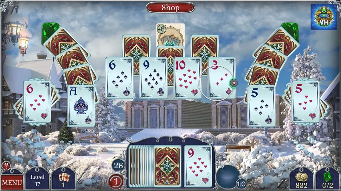 Jewel Match Solitaire Winterscapes 2 Collector’s Edition Nintendo Switch - ảnh màn hình 1
