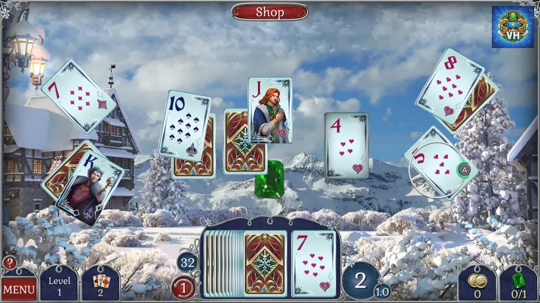 Jewel Match Solitaire Winterscapes 2 Collector’s Edition Nintendo Switch - ảnh màn hình 5