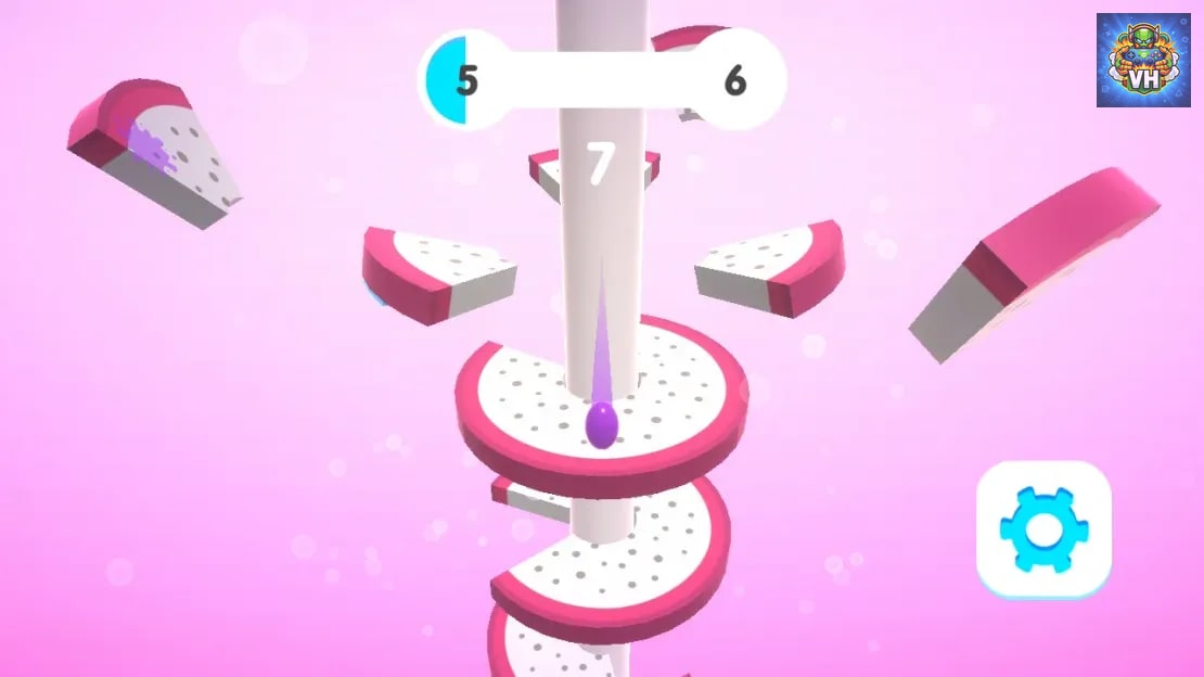 Helix Fruit Jump Nintendo Switch - ảnh màn hình 5