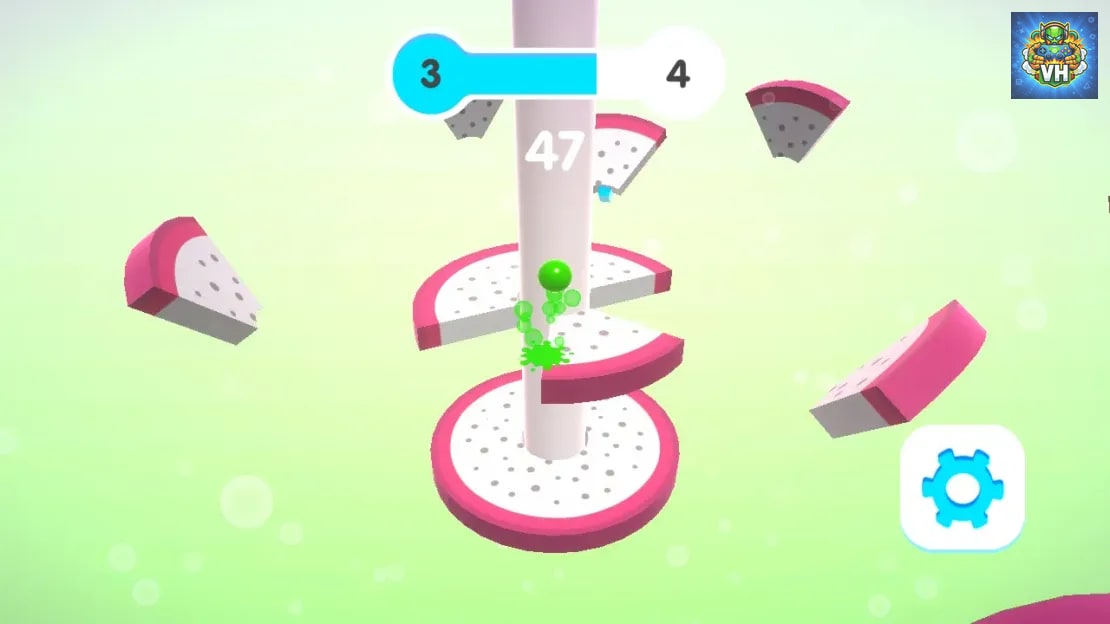 Helix Fruit Jump Nintendo Switch - ảnh màn hình 1