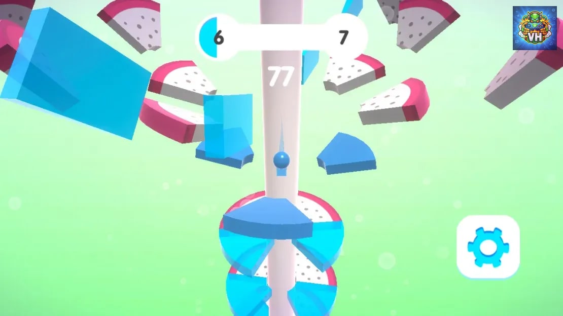 Helix Fruit Jump Nintendo Switch - ảnh màn hình 3