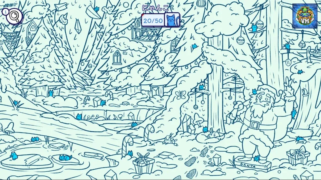 Hidden Cats in Santa’s Realm Nintendo Switch - ảnh màn hình 12