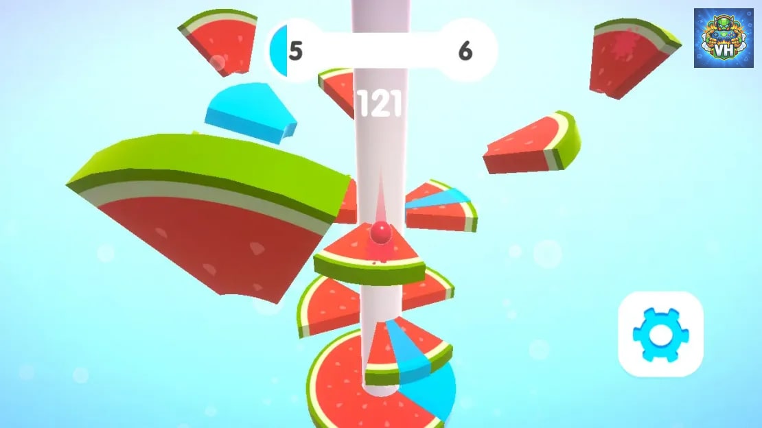 Helix Fruit Jump Nintendo Switch - ảnh màn hình 2