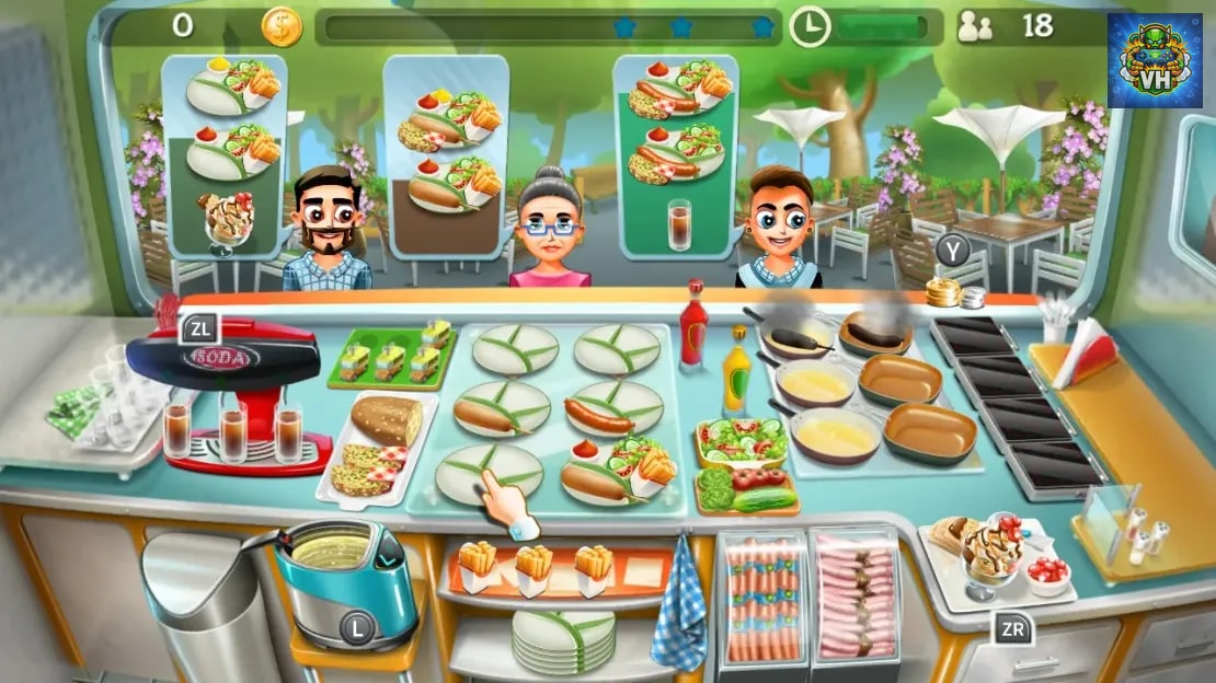 2 in 1: Trash Punk & Food Truck Tycoon Nintendo Switch - ảnh màn hình 3