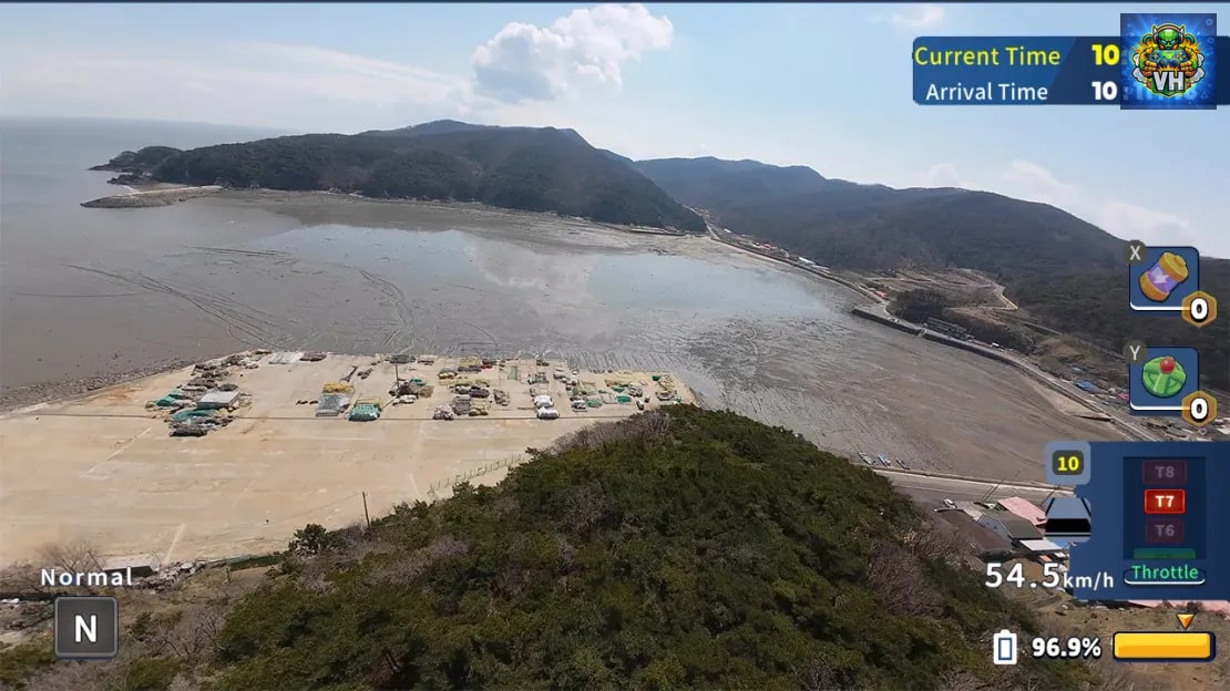 Korean Drone Flying Tour Buk-ri Dock Nintendo Switch - ảnh màn hình 2