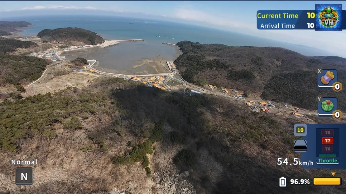 Korean Drone Flying Tour Buk-ri Dock Nintendo Switch - ảnh màn hình 1