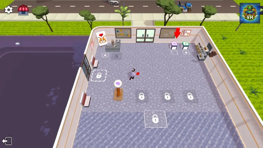 Pet Clinic Simulator Nintendo Switch - ảnh màn hình 1