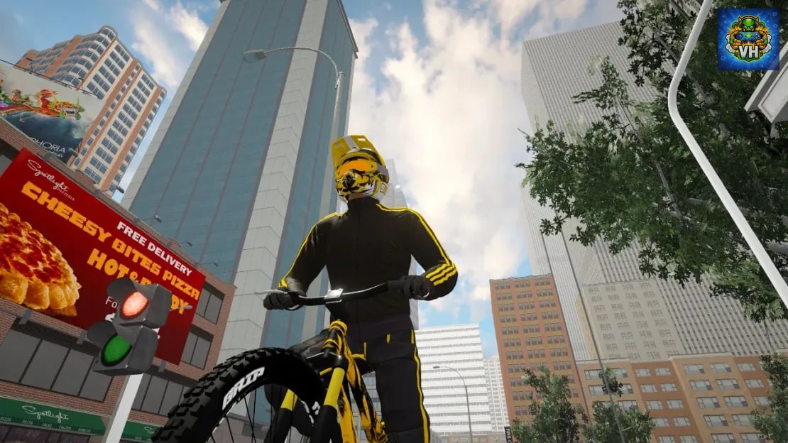 Food Courier: Bike Adventure Nintendo Switch - ảnh màn hình 1