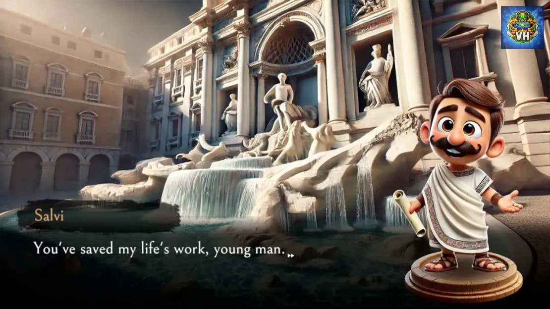 Bimfli & His Time Travels: Rome Nintendo Switch - ảnh màn hình 1