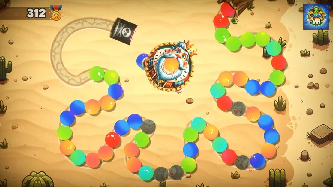 Zumba Royal Marble Shooter Mania Nintendo Switch - ảnh màn hình 3